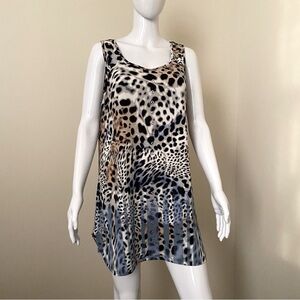 Style & Co. Leopard Print Dress Size L
